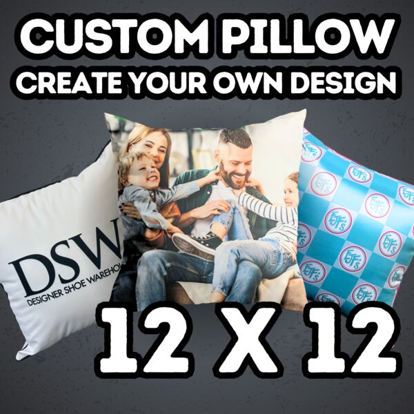 Outpost Digital Print Custom Dye Sub 12" x 12" Throw Pillow 1212 Custom Dye Sub 12" x 12" Throw Pillow Thumbnail