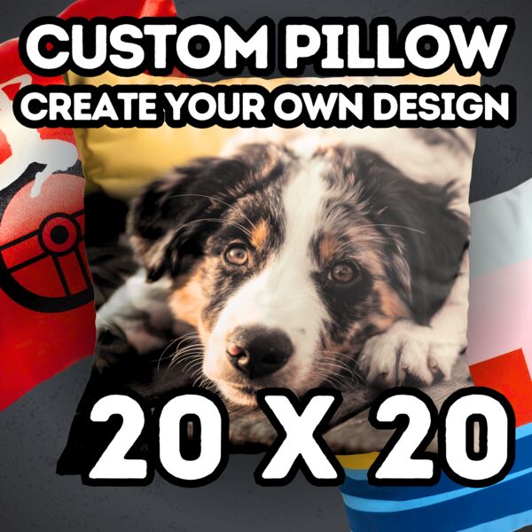 Outpost Digital Print Custom Dye Sub 20" x 20" Throw Pillow 2020 Custom Dye Sub 20" x 20" Throw Pillow Thumbnail