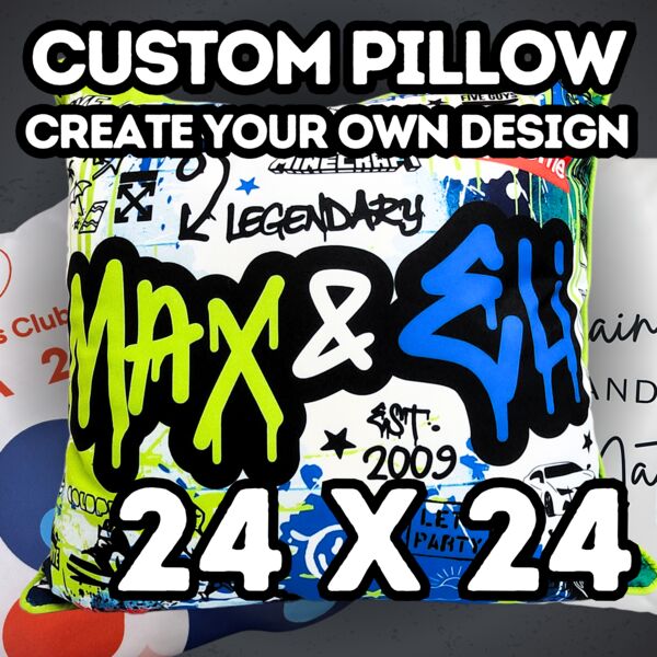 Outpost Digital Print Custom Dye Sub 24" x 24" Throw Pillow 2424 Custom Dye Sub 24" x 24" Throw Pillow Thumbnail