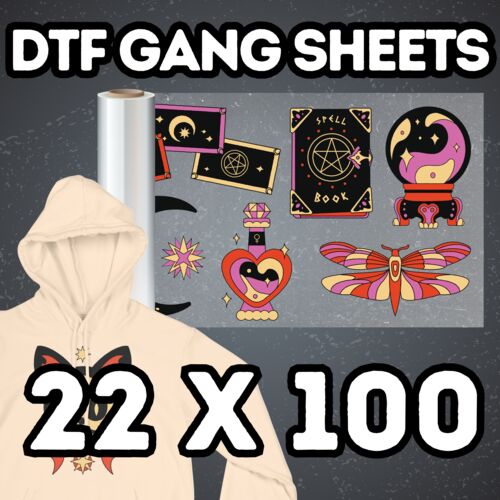 DTF Gang Sheets 22" x 100" Thumbnail