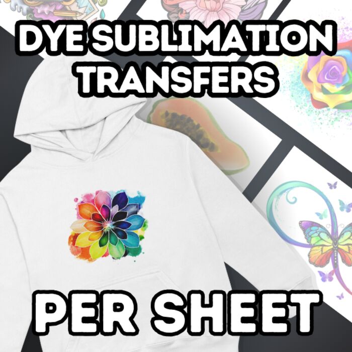 Dye Sublimation Sheets - Per Sheet TSDyeSub Dye Sublimation Sheets - Per Sheet Thumbnail