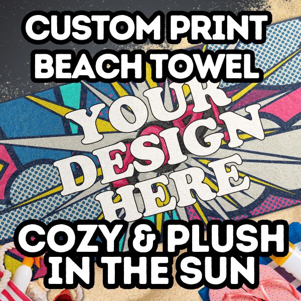 Outpost Digital Print Custom Print Beach Towel BTWL3060 Custom Print Beach Towel Thumbnail