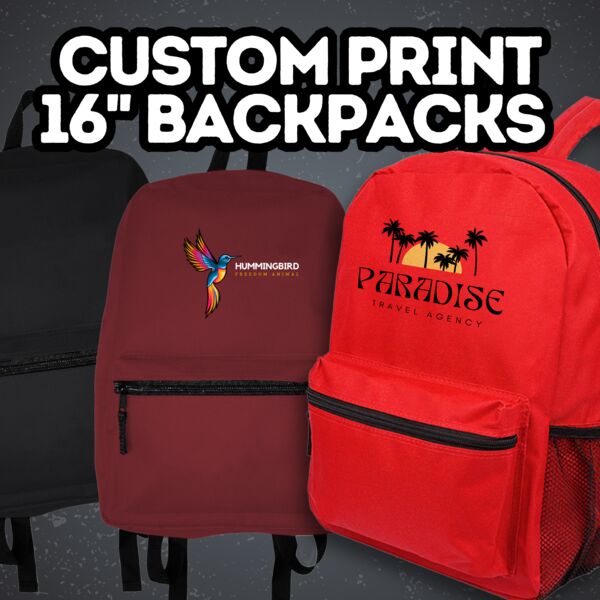 Custom Print Backpack DTFBP Custom Print Backpack Thumbnail