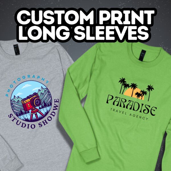 Custom Print Long-Sleeve Shirt DTFLSRT Custom Print Long-Sleeve Shirt Thumbnail