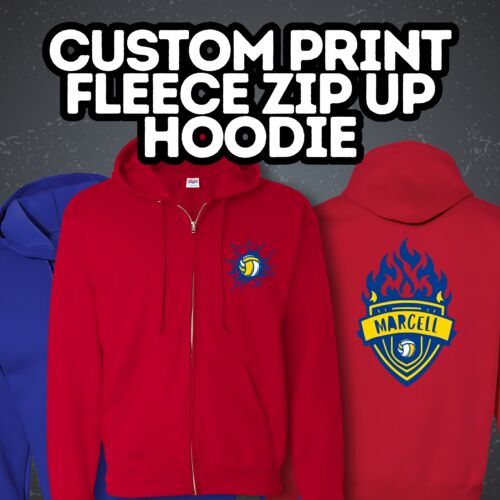 Custom Print Full-Zipper Hoodie Thumbnail