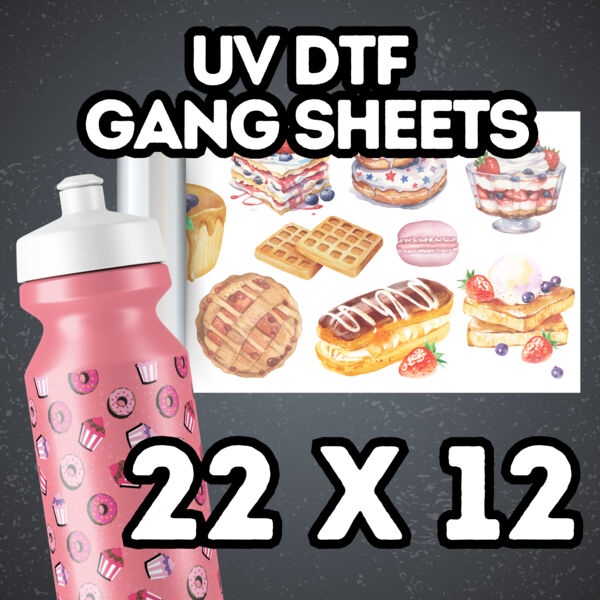 UV DTF Gang Sheets 22" x 12" UV DTF Gang Sheets 22" x 12" Thumbnail