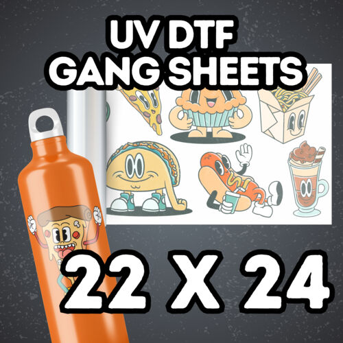UV DTF Gang Sheets 22" x 24" Thumbnail