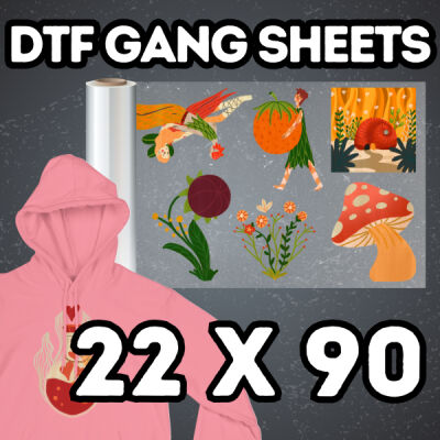 DTF Gang Sheets 22'' x 90'' Thumbnail