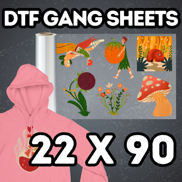 DTF Gang Sheets 22'' x 90'' DTF Gang Sheets 22'' x 90'' Thumbnail