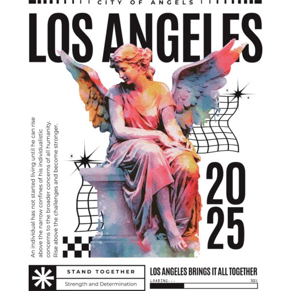 11inH-City of Angels - Black Thumbnail