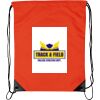 Custom Print Economic Drawstring Bag Thumbnail