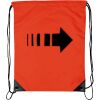 Custom Print Economic Drawstring Bag Thumbnail