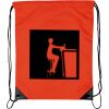 Custom Print Economic Drawstring Bag Thumbnail