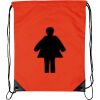 Custom Print Economic Drawstring Bag Thumbnail