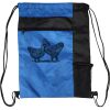 Custom Print Color Block Drawstring Backpack Thumbnail