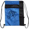 Custom Print Color Block Drawstring Backpack Thumbnail