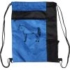 Custom Print Color Block Drawstring Backpack Thumbnail