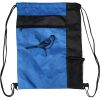 Custom Print Color Block Drawstring Backpack Thumbnail