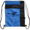 Custom Print Color Block Drawstring Backpack Thumbnail