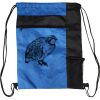 Custom Print Color Block Drawstring Backpack Thumbnail