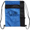 Custom Print Color Block Drawstring Backpack Thumbnail