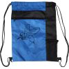 Custom Print Color Block Drawstring Backpack Thumbnail