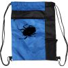 Custom Print Color Block Drawstring Backpack Thumbnail