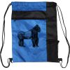 Custom Print Color Block Drawstring Backpack Thumbnail