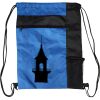 Custom Print Color Block Drawstring Backpack Thumbnail