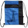 Custom Print Color Block Drawstring Backpack Thumbnail