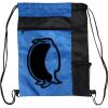 Custom Print Color Block Drawstring Backpack Thumbnail