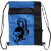 Custom Print Color Block Drawstring Backpack Thumbnail