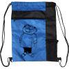 Custom Print Color Block Drawstring Backpack Thumbnail