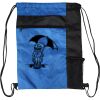 Custom Print Color Block Drawstring Backpack Thumbnail
