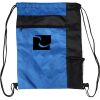 Custom Print Color Block Drawstring Backpack Thumbnail