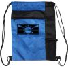 Custom Print Color Block Drawstring Backpack Thumbnail