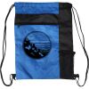 Custom Print Color Block Drawstring Backpack Thumbnail