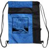 Custom Print Color Block Drawstring Backpack Thumbnail