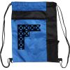 Custom Print Color Block Drawstring Backpack Thumbnail