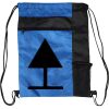 Custom Print Color Block Drawstring Backpack Thumbnail