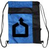 Custom Print Color Block Drawstring Backpack Thumbnail