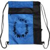 Custom Print Color Block Drawstring Backpack Thumbnail