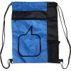 Custom Print Color Block Drawstring Backpack Thumbnail