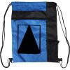 Custom Print Color Block Drawstring Backpack Thumbnail