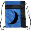 Custom Print Color Block Drawstring Backpack Thumbnail