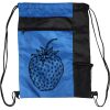 Custom Print Color Block Drawstring Backpack Thumbnail