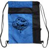 Custom Print Color Block Drawstring Backpack Thumbnail