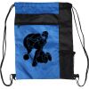 Custom Print Color Block Drawstring Backpack Thumbnail