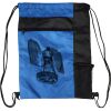 Custom Print Color Block Drawstring Backpack Thumbnail