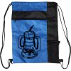 Custom Print Color Block Drawstring Backpack Thumbnail